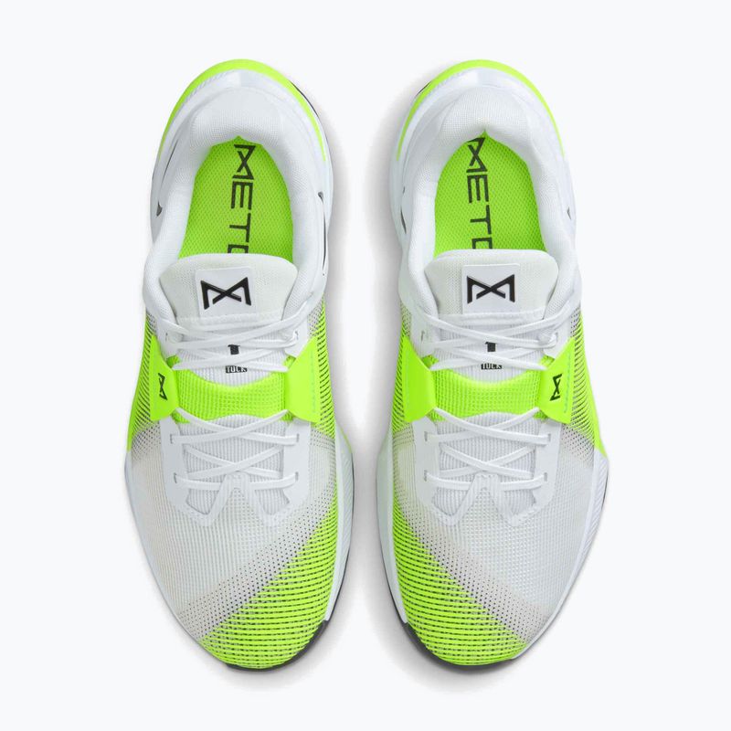 Men's weightlifting shoes Nike Metcon 10 white/volt/black 5