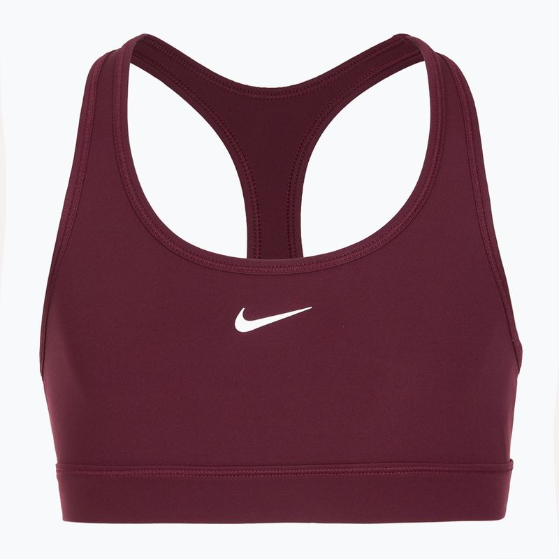 Children's training bra Nike Swoosh bordeaux/white 6