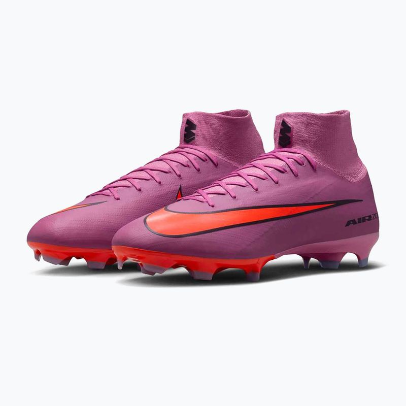 Children's football boots Nike Mercurial Superfly 10 Academy LV8 FG/MG university red/dark obsidian 3
