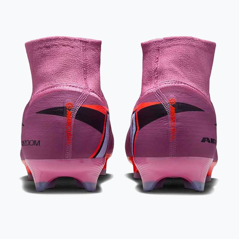Children's football boots Nike Mercurial Superfly 10 Academy LV8 FG/MG university red/dark obsidian 4