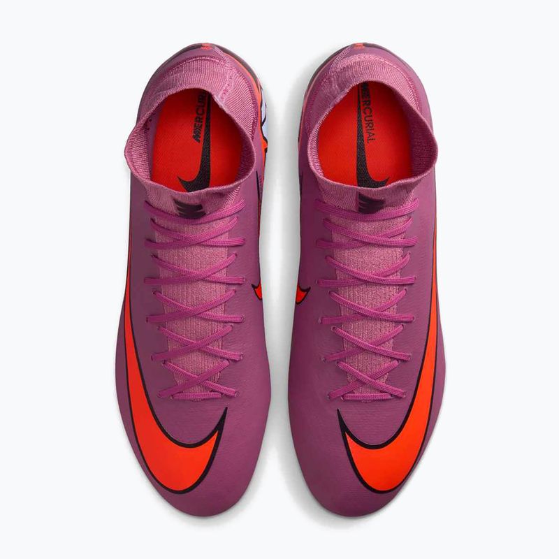 Children's football boots Nike Mercurial Superfly 10 Academy LV8 FG/MG university red/dark obsidian 6
