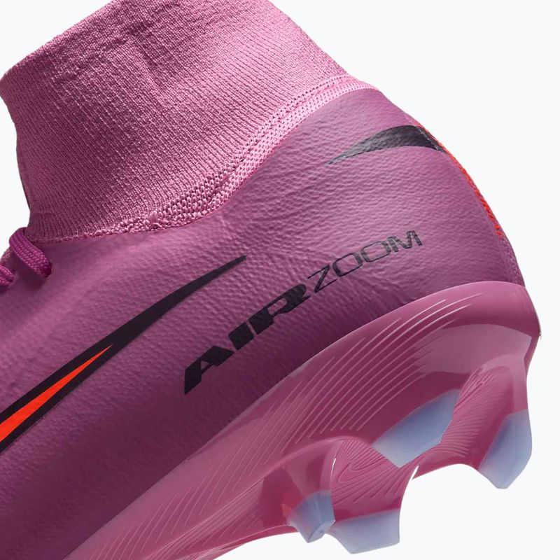 Children's football boots Nike Mercurial Superfly 10 Academy LV8 FG/MG university red/dark obsidian 8