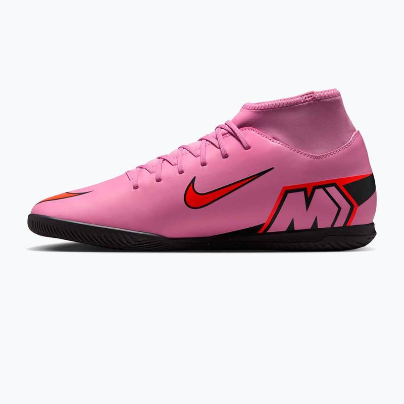 Men's football boots Nike Mercurial Superfly 10 Club IC magic flamingo/black/total crimson 9
