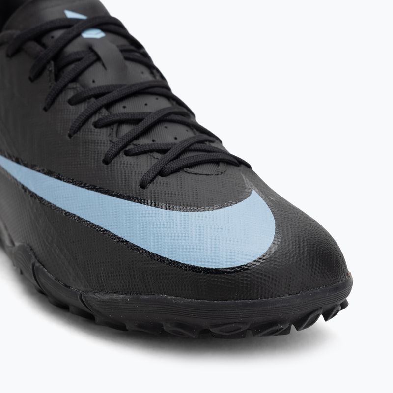 Men's football boots Nike Mercurial Vapor 16 Academy TF black/ice blue 7