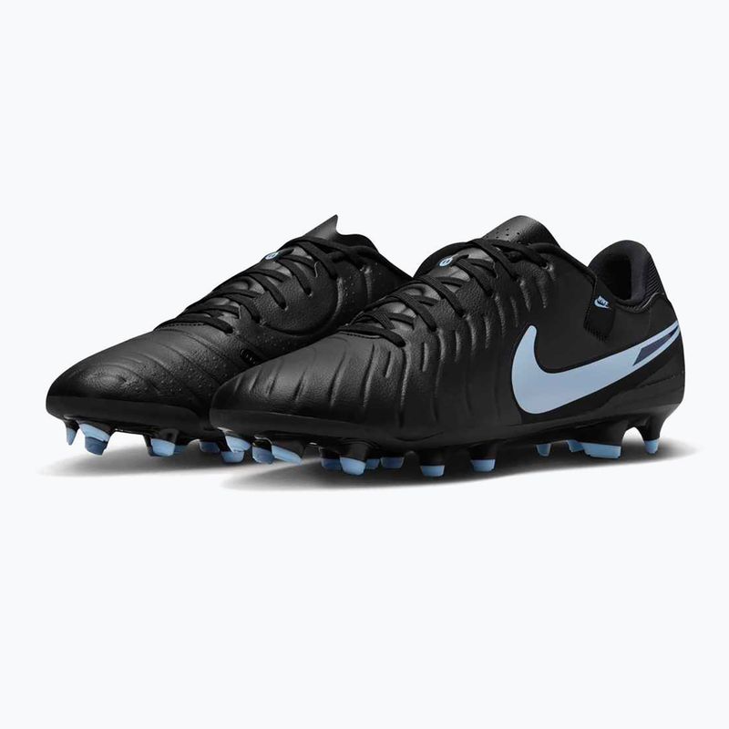 Men's football boots Nike Tiempo Legend 10 Academy FG/MG black/black 10
