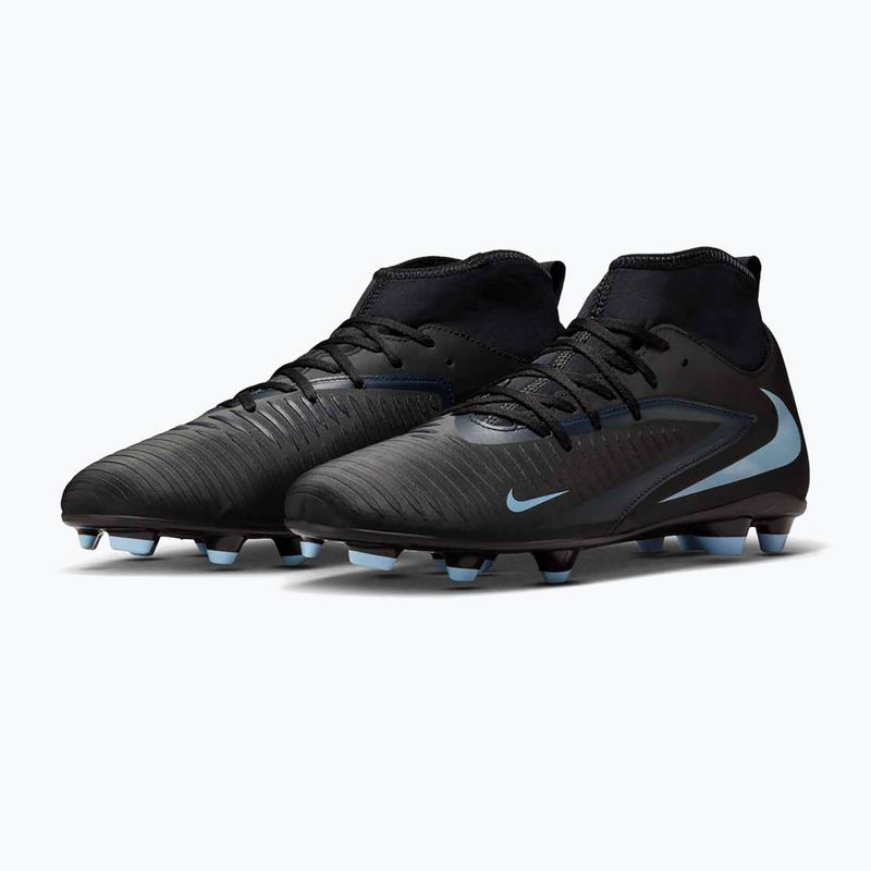 Men's football boots Nike Phantom 6 High Club FG/MG black/black 10