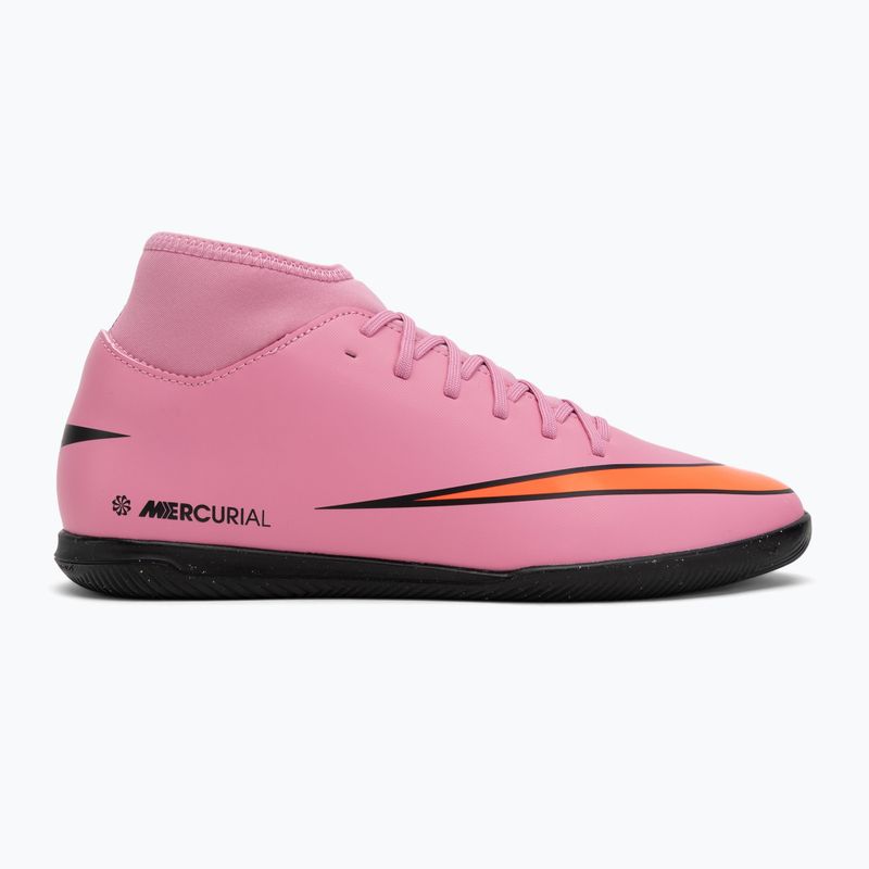 Men's football boots Nike Mercurial Superfly 10 Club IC magic flamingo/black/total crimson 2