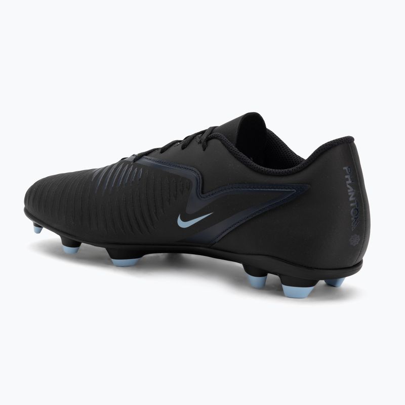 Men's football boots Nike Phantom 6 Low Club FG/MG black/black 3