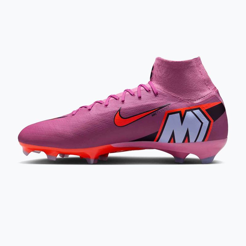 Men's football boots Nike Mercurial Superfly 10 Pro FG magic flamingo/black/total crimson 2