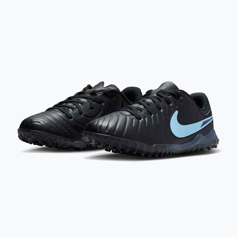 Children's football boots Nike Tiempo Legend 10 Academy TF black/black 10
