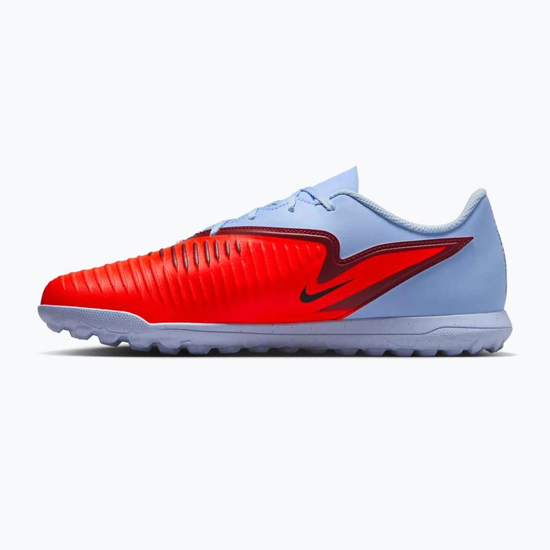 Men's football boots Nike Phantom 6 Low Club TF royal tint/bright crimson/black 2