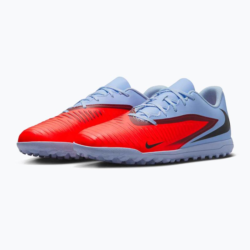 Men's football boots Nike Phantom 6 Low Club TF royal tint/bright crimson/black 3