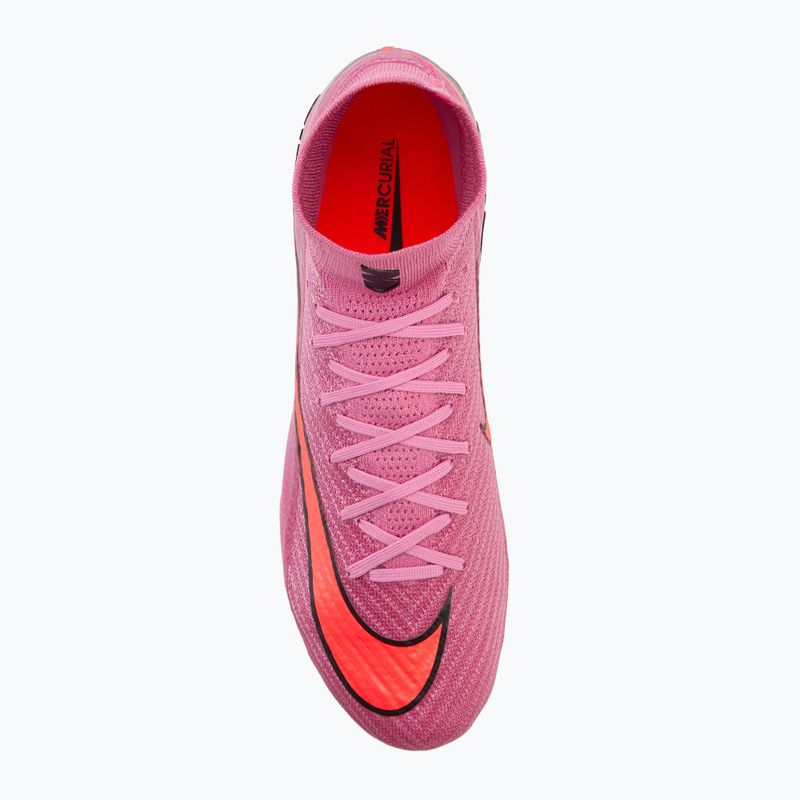 Men's football boots Nike Mercurial Superfly 10 Elite FG magic flamingo/black/total crimson 5