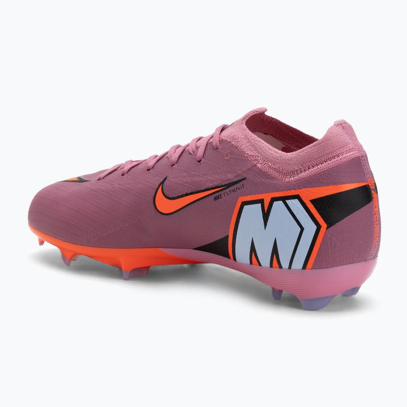 Children's football boots Nike Jr. Mercurial Vapor 16 Pro FG magic flamingo/black/total crimson 3
