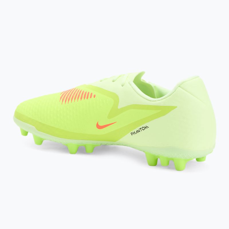Men's football boots Nike Phantom 6 Low Academy AG hyper crimson/limelight/black 3
