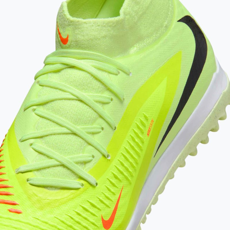 Men's football boots Nike Phantom 6 High Academy TF hyper crimson/life lime/black 10