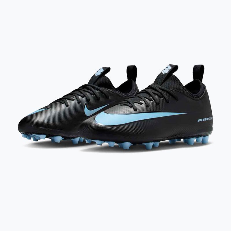 Children's football boots Nike Mercurial Vapor 16 Academy AG black/ice blue 3