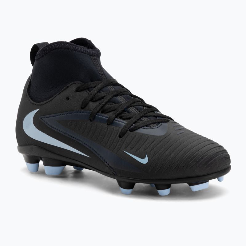 Children's football boots Nike Phantom 6 High Club FG/MG black/black