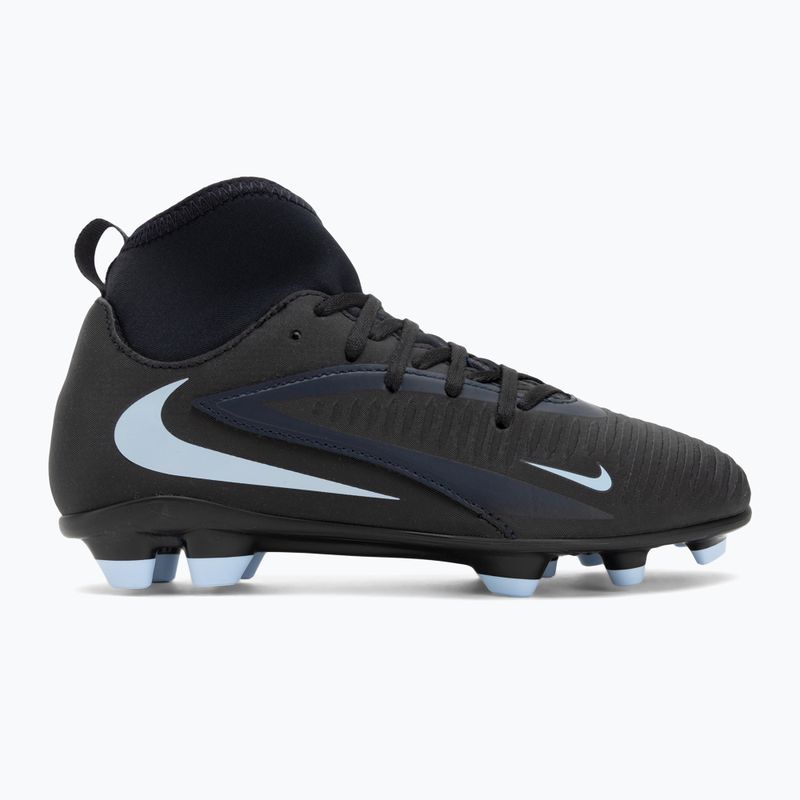 Children's football boots Nike Phantom 6 High Club FG/MG black/black 2
