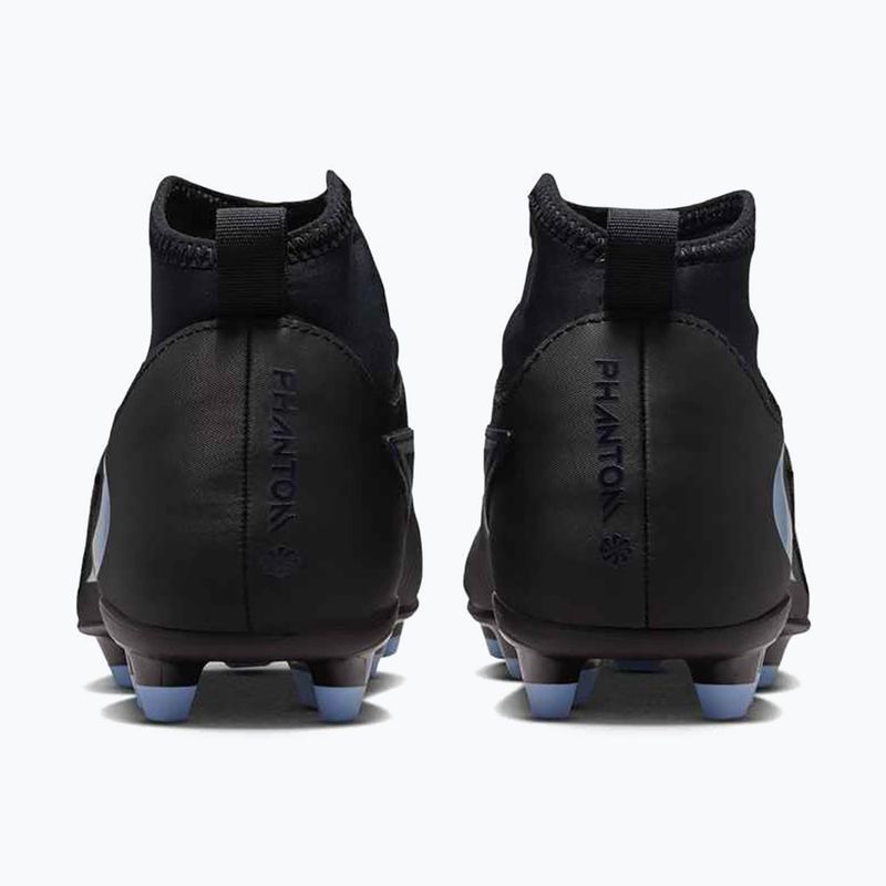 Children's football boots Nike Phantom 6 High Club FG/MG black/black 11