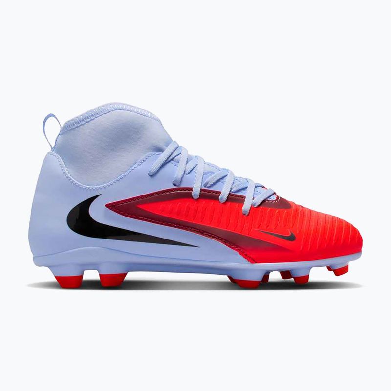 Children's football boots Nike Phantom 6 High Club FG/MG royal tint/bright crimson 8
