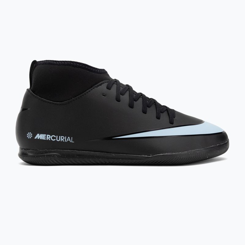 Children's football boots Nike Mercurial Superfly 10 Club black/ice blue 2
