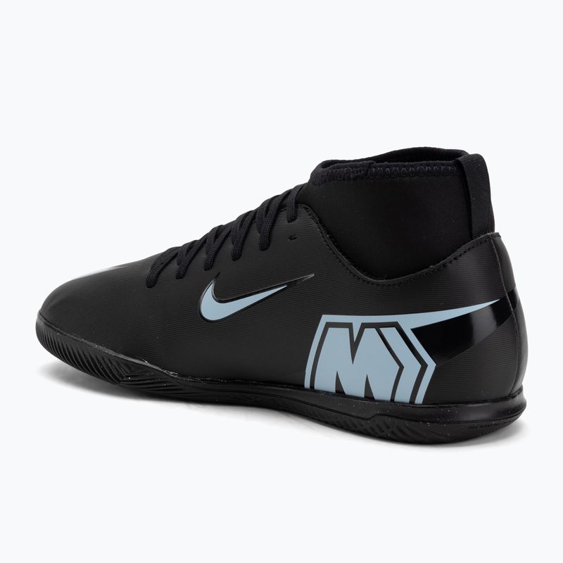 Children's football boots Nike Mercurial Superfly 10 Club black/ice blue 3