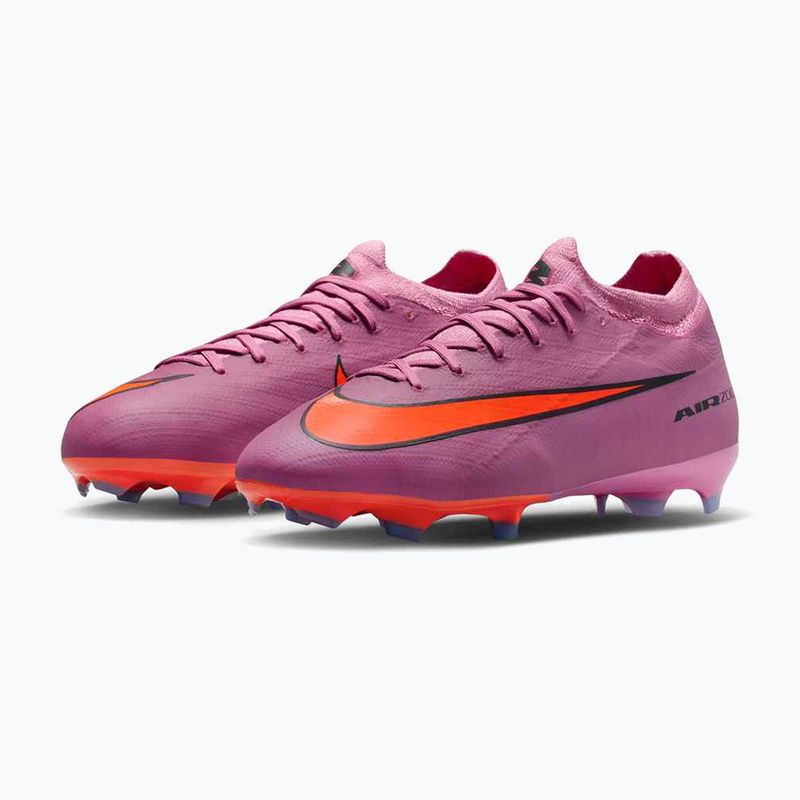 Children's football boots Nike Jr. Mercurial Vapor 16 Pro FG magic flamingo/black/total crimson 10