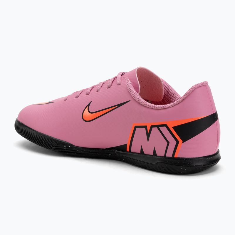 Children's football boots Nike Mercurial Vapor 16 Club IC magic flamingo/black/total crimson 3