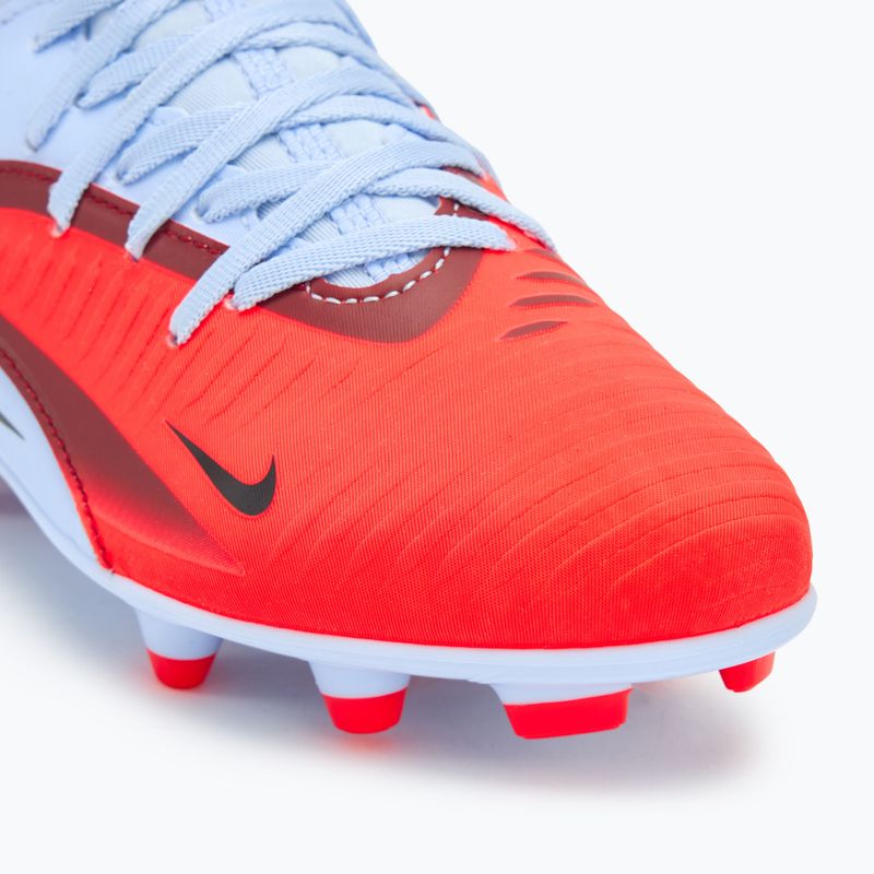 Children's football boots Nike Phantom 6 High Club FG/MG royal tint/bright crimson 7