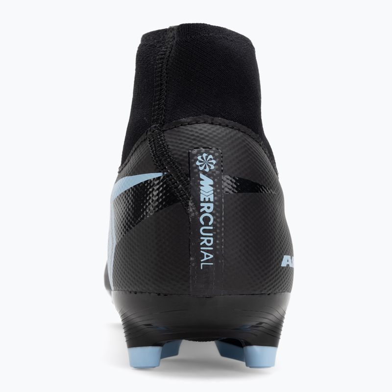 Men's football boots Nike Mercurial Superfly 10 Academy MG black/ice blue 6