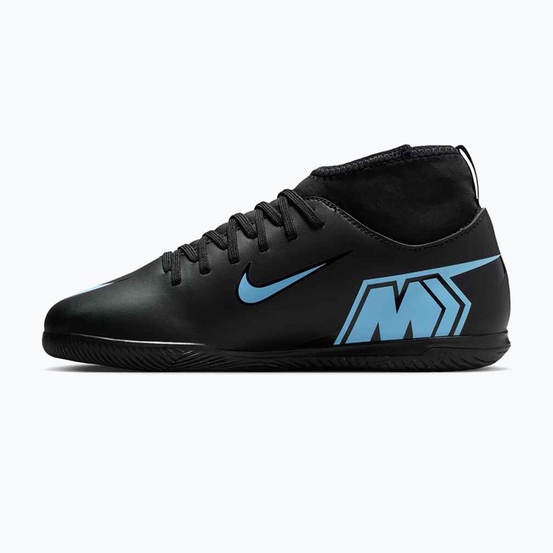 Children's football boots Nike Mercurial Superfly 10 Club black/ice blue 9