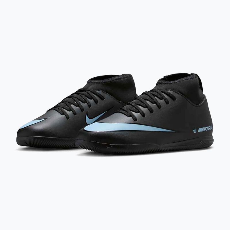 Children's football boots Nike Mercurial Superfly 10 Club black/ice blue 10
