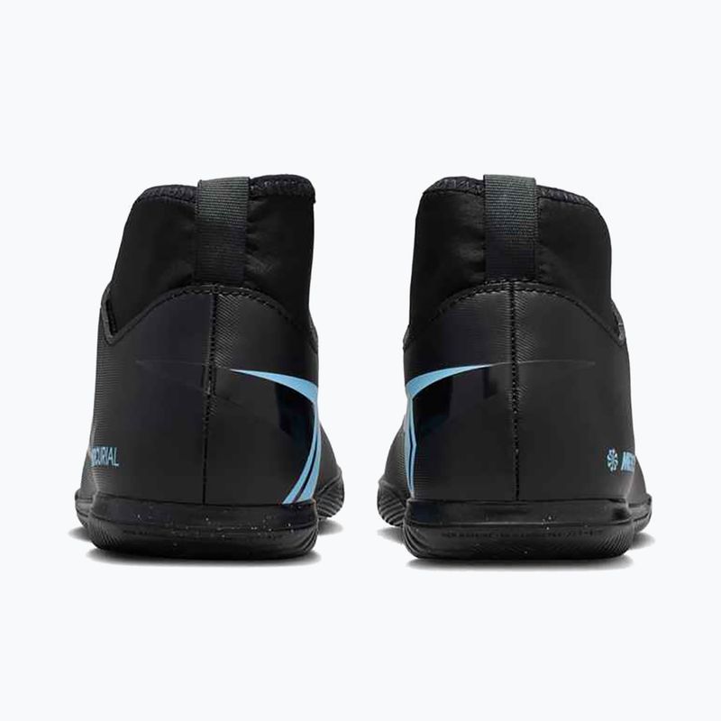Children's football boots Nike Mercurial Superfly 10 Club black/ice blue 11