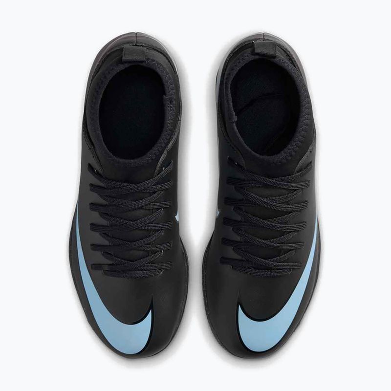 Children's football boots Nike Mercurial Superfly 10 Club black/ice blue 13