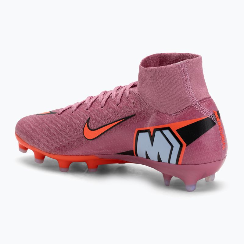 Men's football boots Nike Mercurial Superfly 10 Elite AG-Pro magic flamingo/black/total crimson 3