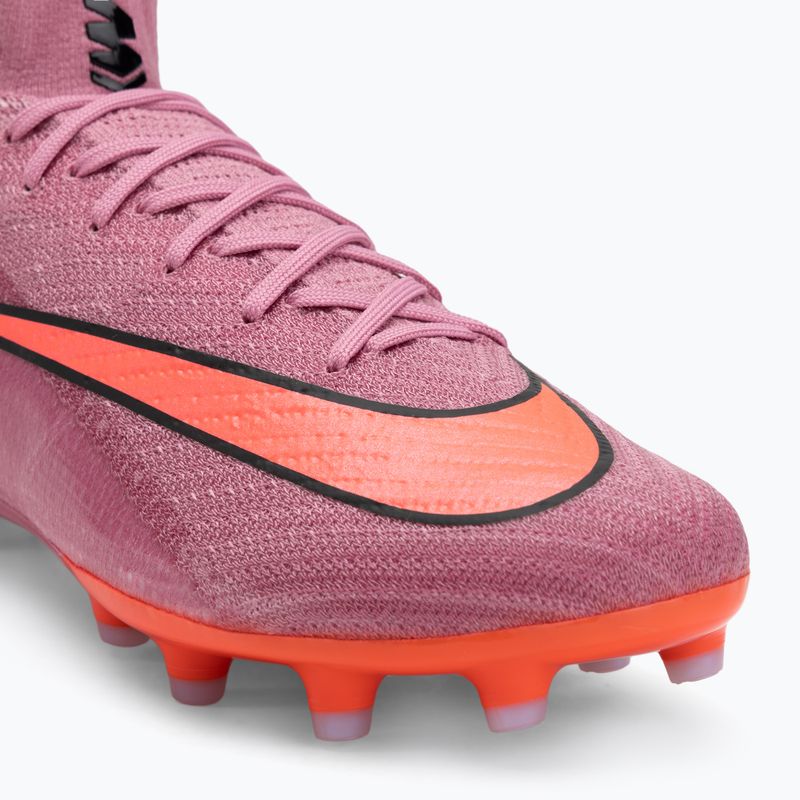 Men's football boots Nike Mercurial Superfly 10 Elite AG-Pro magic flamingo/black/total crimson 7