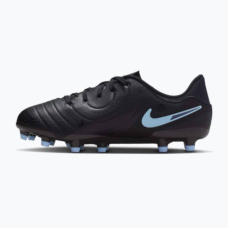 Children's football boots Nike Tiempo Legend 10 Academy FG/MG black/black 9