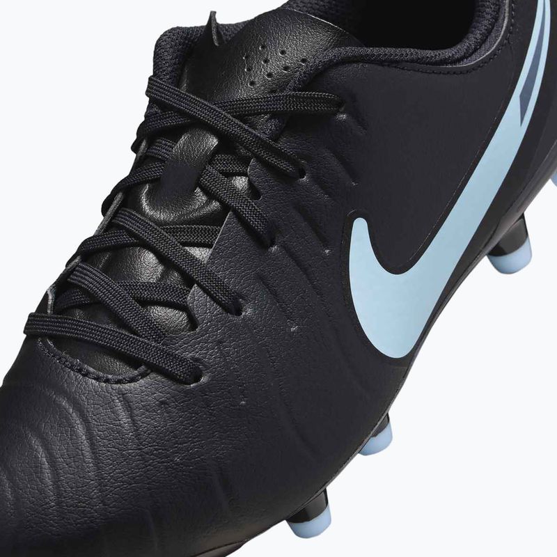 Children's football boots Nike Tiempo Legend 10 Academy FG/MG black/black 14