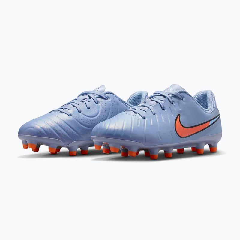 Children's football boots Nike Tiempo Legend 10 Academy FG/MG blue eclipse/black 3