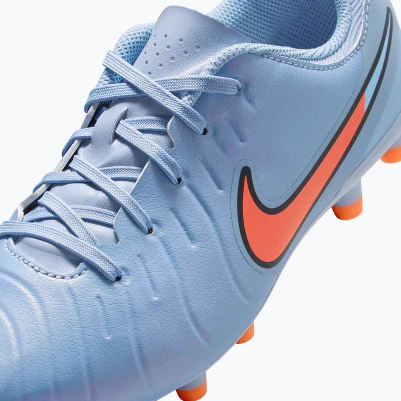 Children's football boots Nike Tiempo Legend 10 Academy FG/MG blue eclipse/black 7