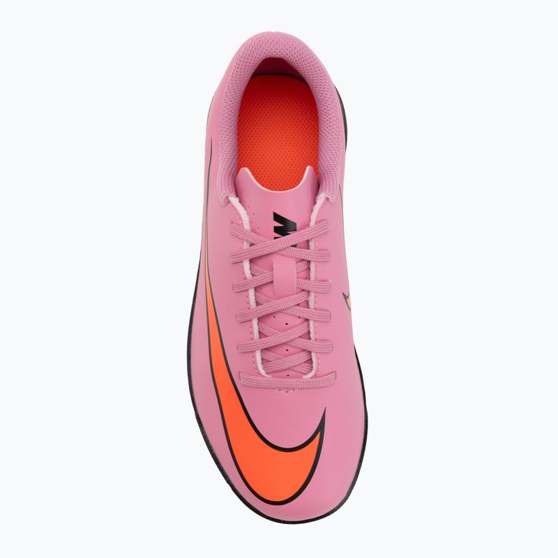 Children's football boots Nike Mercurial Vapor 16 Club TF magic flamingo/black/total crimson 5