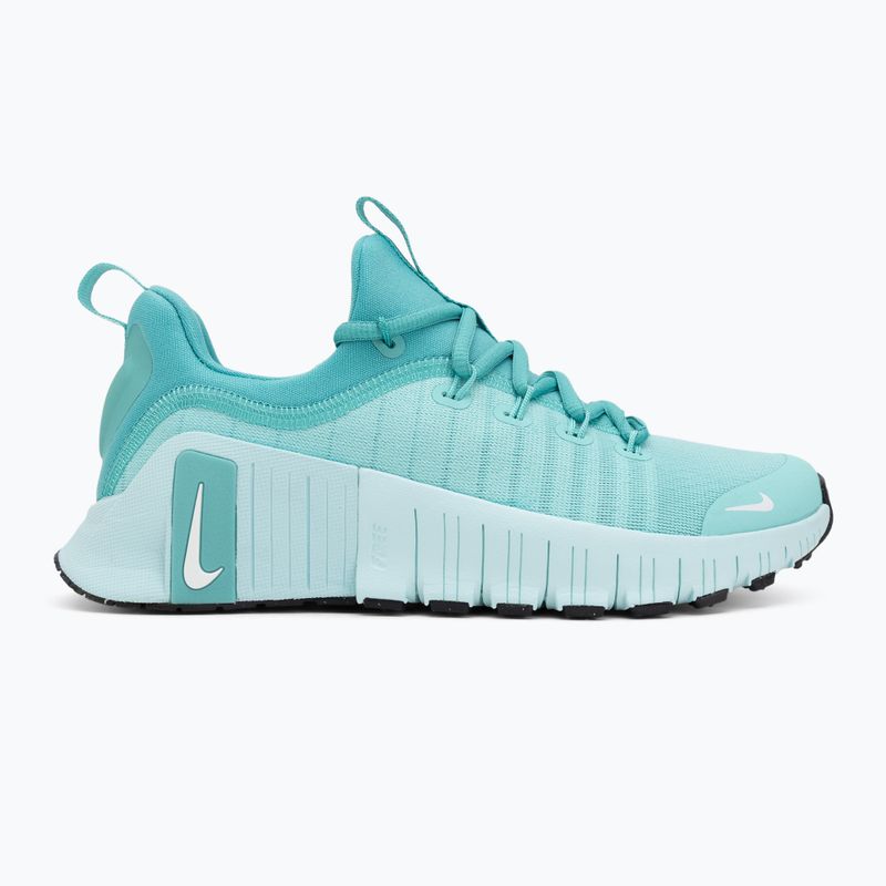 Women's training shoes Nike Free Metcon 6 bleached turquoise/washed teal/teal tint/white 2
