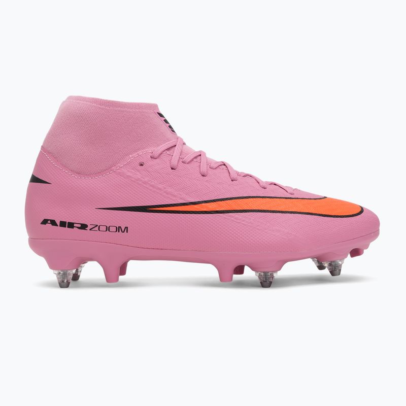 Men's football boots Nike Mercurial Superfly 10 Academy SG-Pro magic flamingo/black/total crimson 2