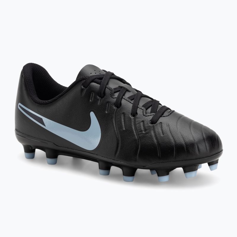Children's football boots Nike Tiempo Legend 10 Club FG/MG black/black