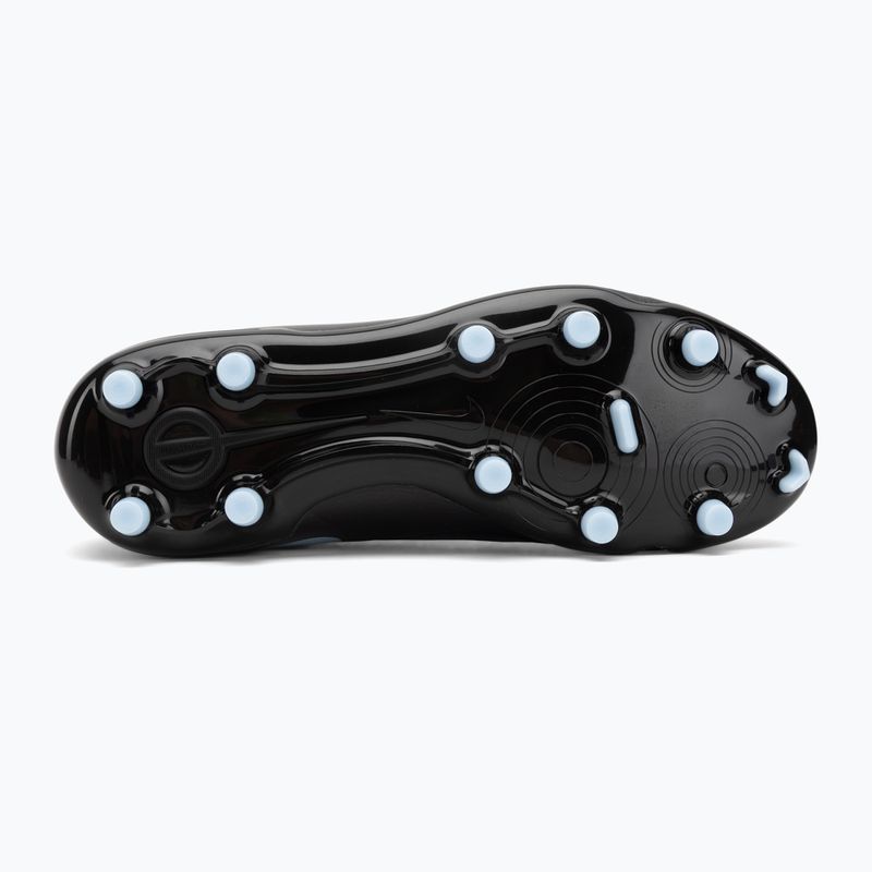 Children's football boots Nike Tiempo Legend 10 Club FG/MG black/black 4