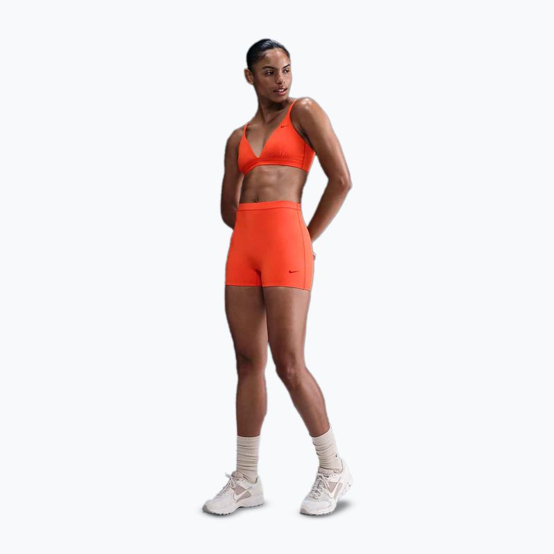 Women's shorts Nike Form picante red/mystic red 2