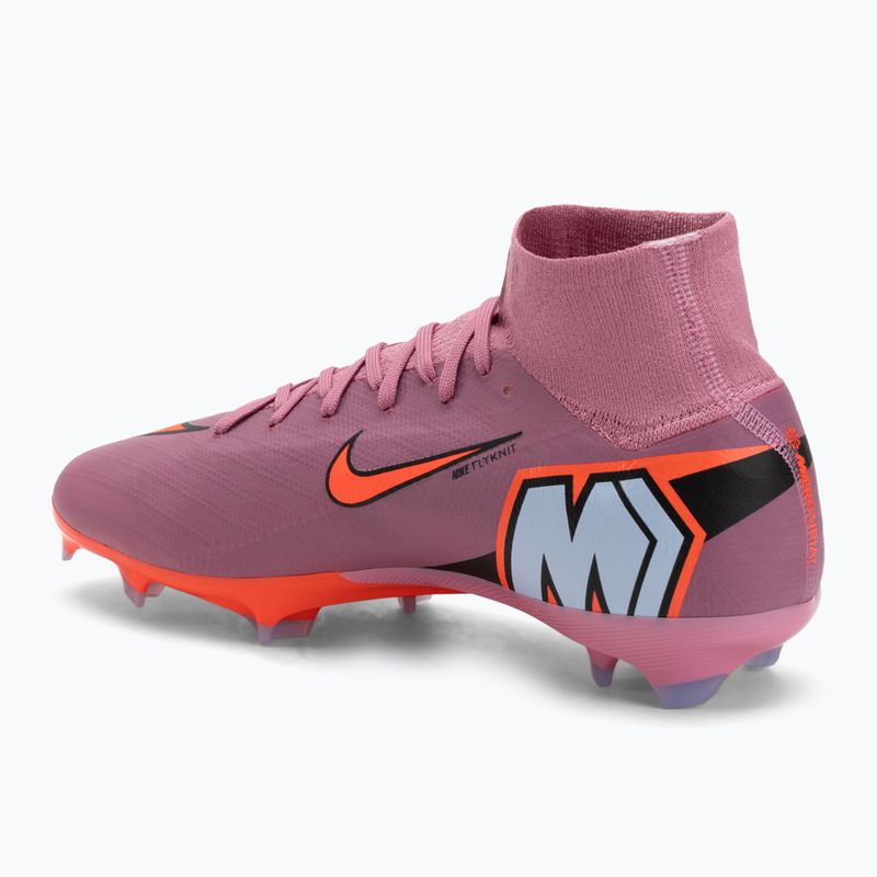 Men's football boots Nike Mercurial Superfly 10 Pro FG magic flamingo/black/total crimson 3
