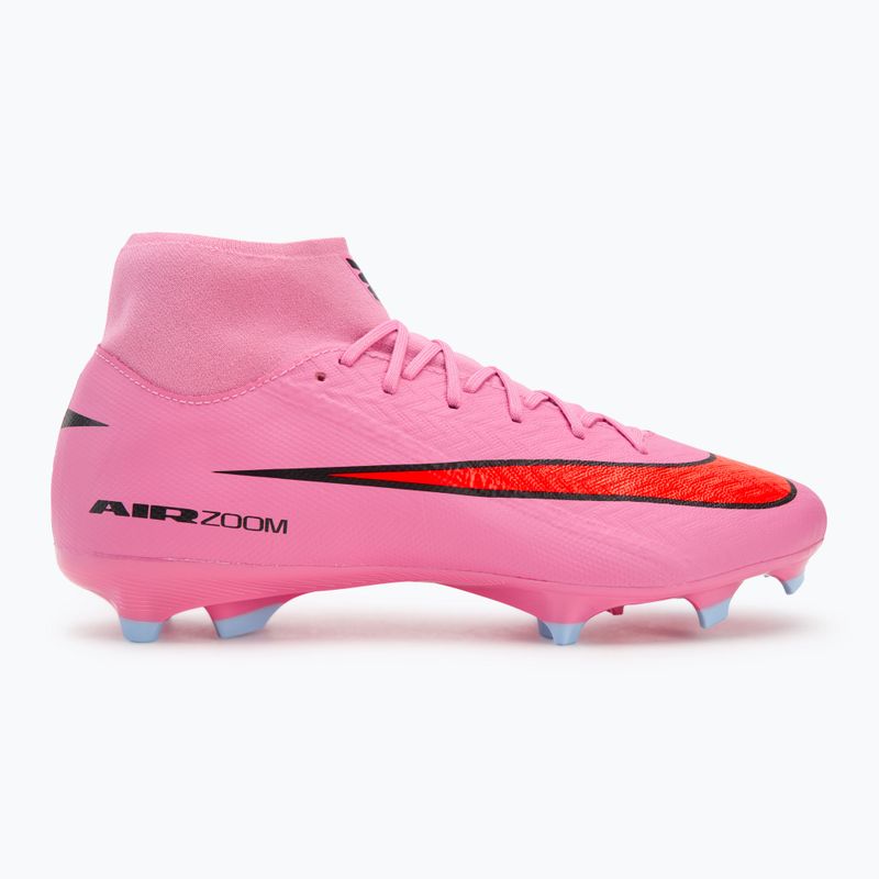 Men's football boots Nike Mercurial Superfly 10 Academy MG magic flamingo/black/total crimson 2