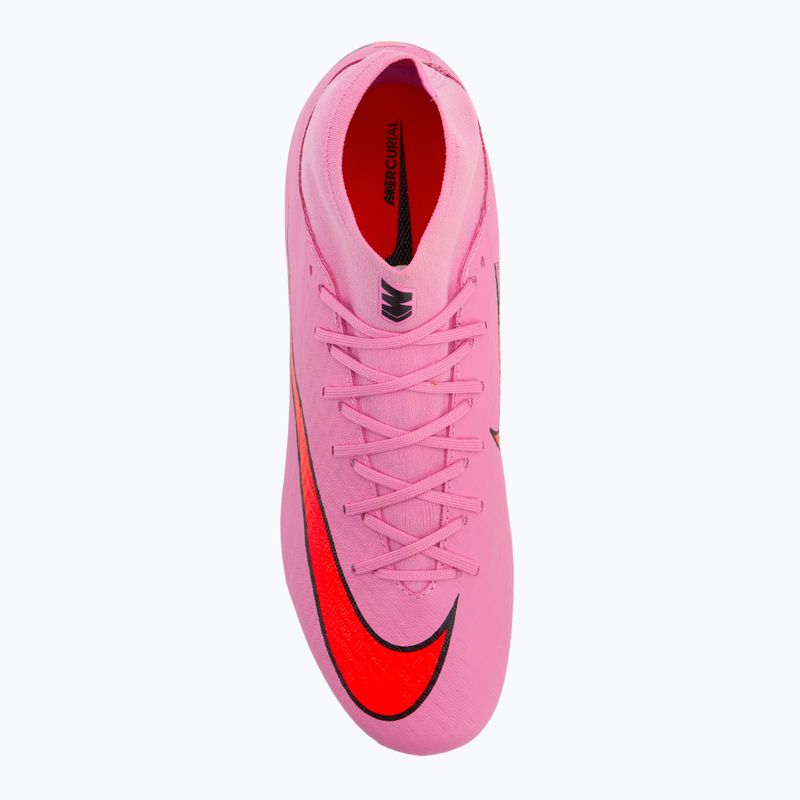 Men's football boots Nike Mercurial Superfly 10 Academy MG magic flamingo/black/total crimson 5